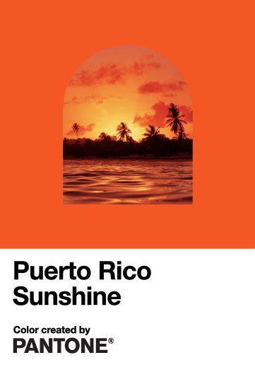 PANTONE Develops ‘Puerto Rico Sunshine’